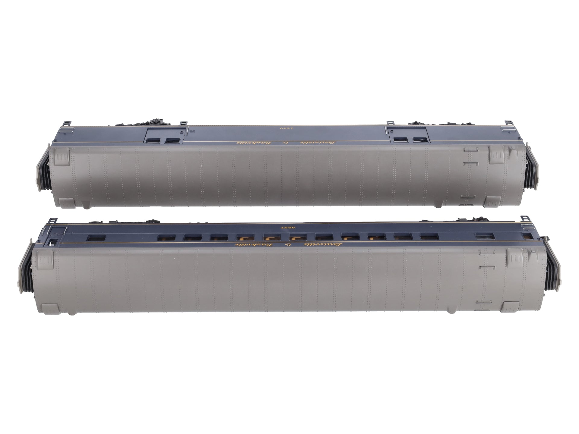 MTH 20-69111 O L&N 70' Streamlined Baggage/Coach Passenger Set (Set of 2)