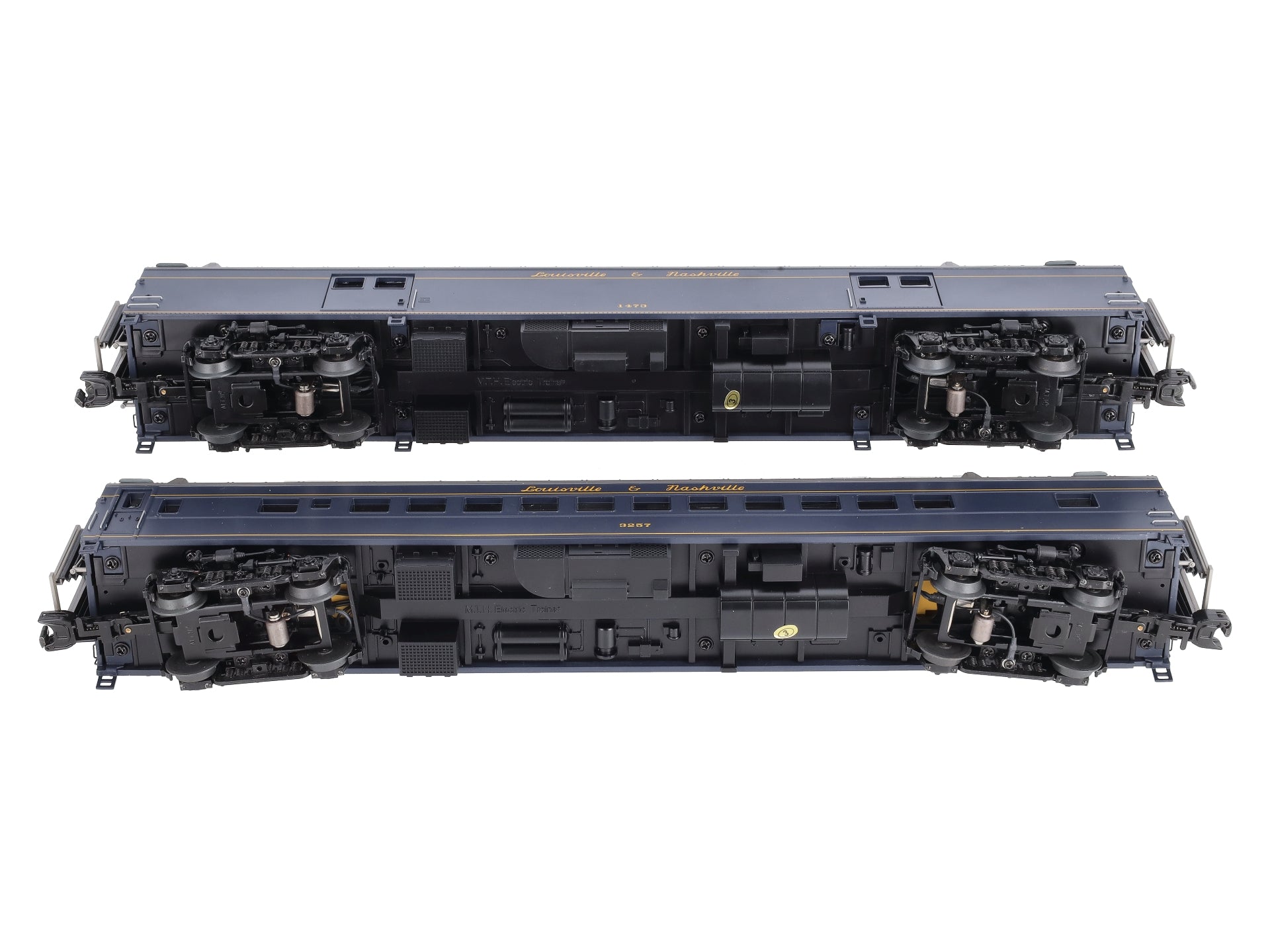 MTH 20-69111 O L&N 70' Streamlined Baggage/Coach Passenger Set (Set of 2)