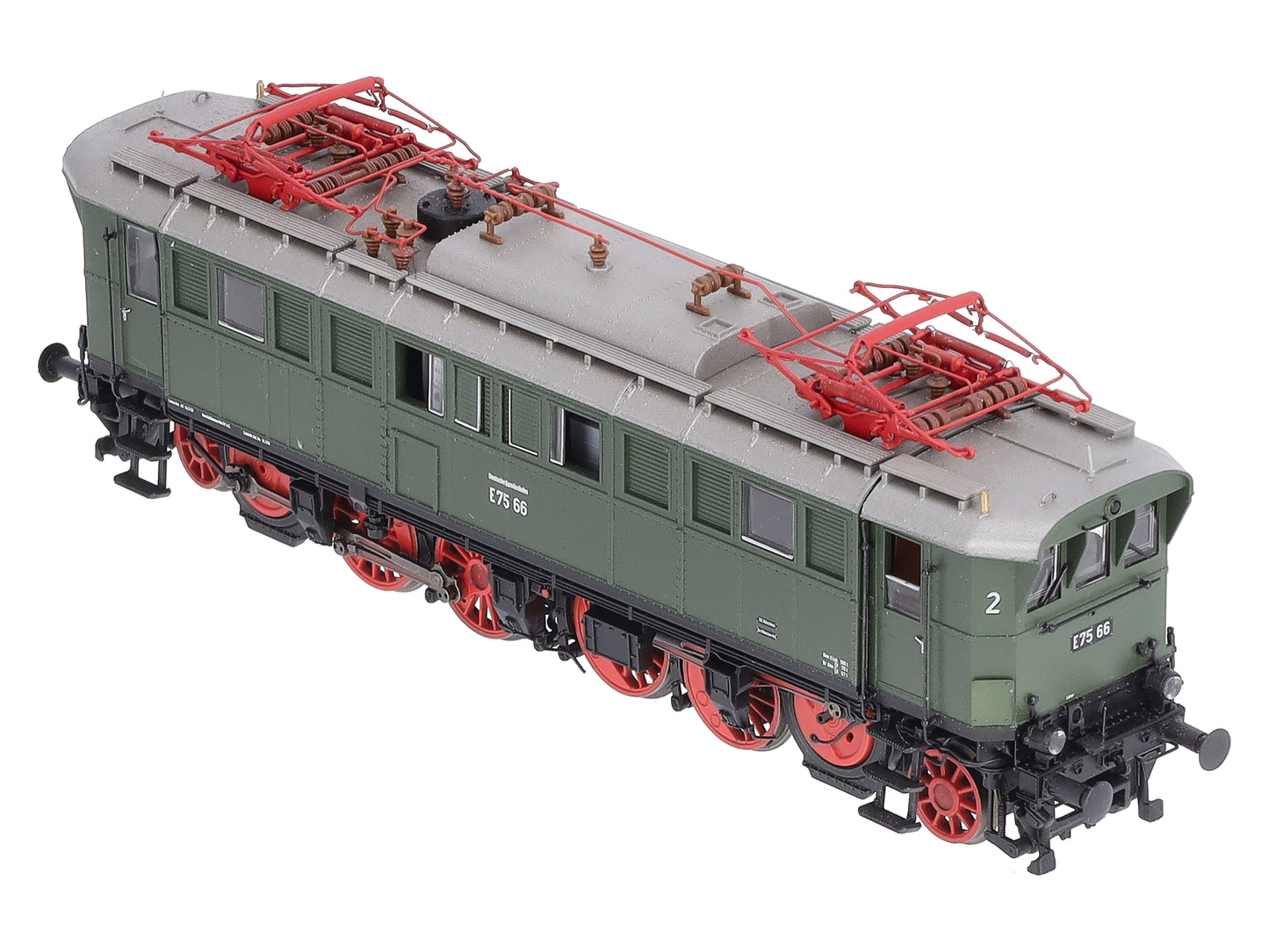 Brawa 43218 HO Scale German Railroad E75 Electric Locomotive #E75 66 EX/Box