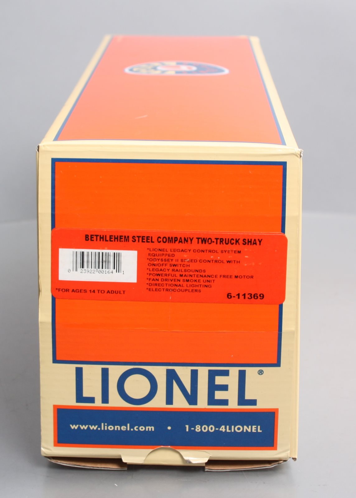Lionel 6-11369 Bethlehem Steel Legacy 2-Truck Shay Locomotive #5