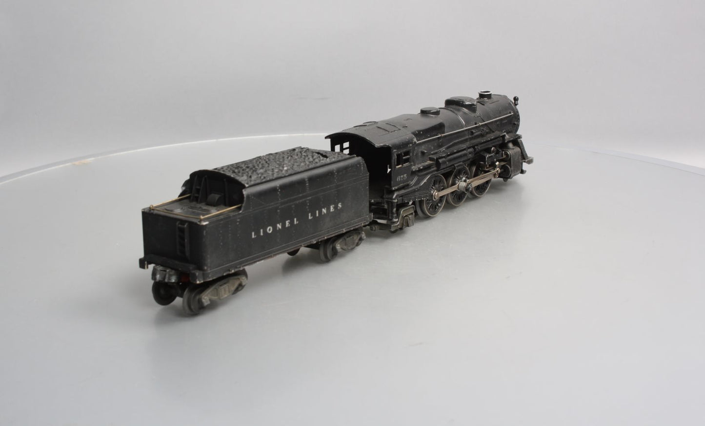 Lionel 675 Vintage O 2-6-2 Prairie Die-Cast Steam Locomotive & 2466WX Tender