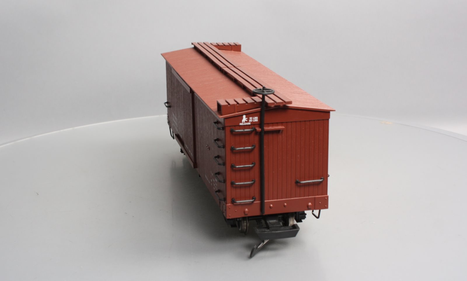 Bachmann 93302 G Data Only Mineral Red Box Car