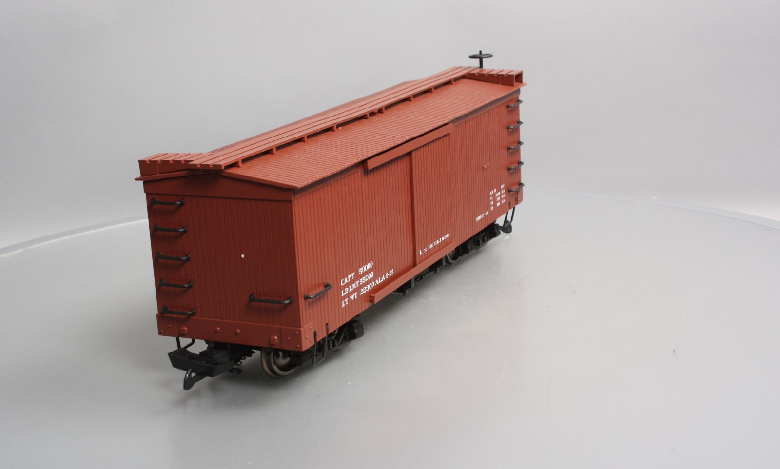 Bachmann 93302 G Data Only Mineral Red Box Car