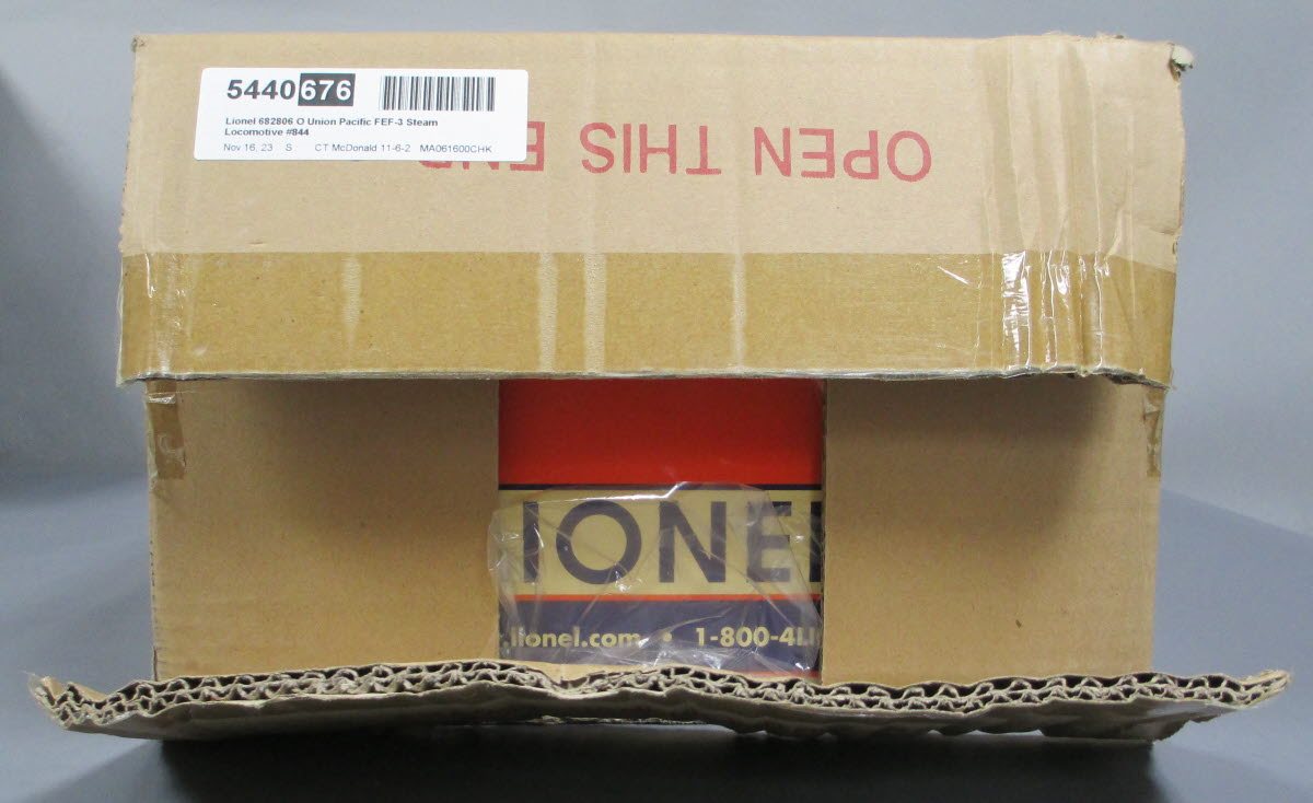 Lionel 682806 O Union Pacific FEF-3 Steam Locomotive #844