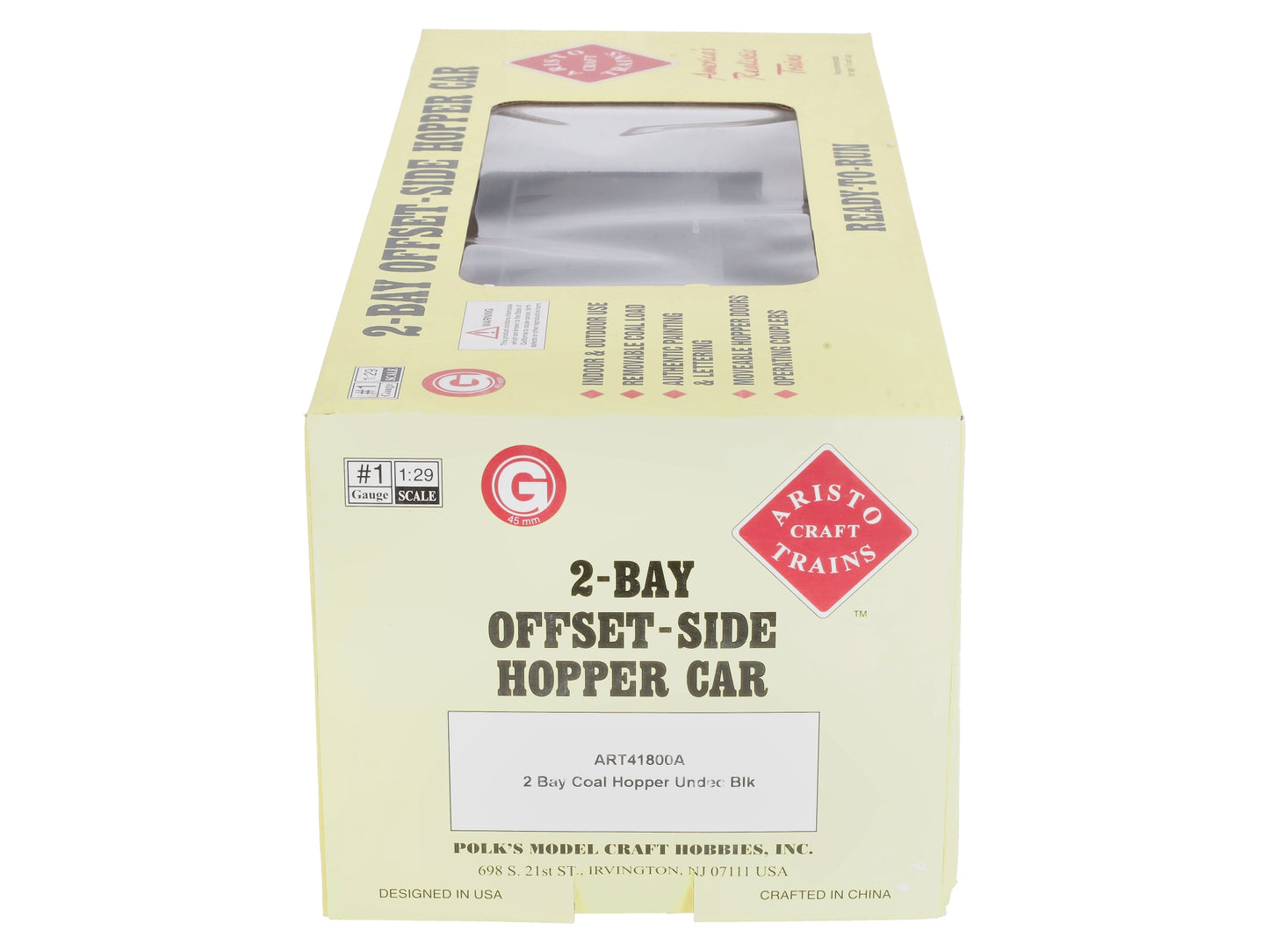 Aristo-Craft 41800 Undecorated 2-Bay Coal Hopper