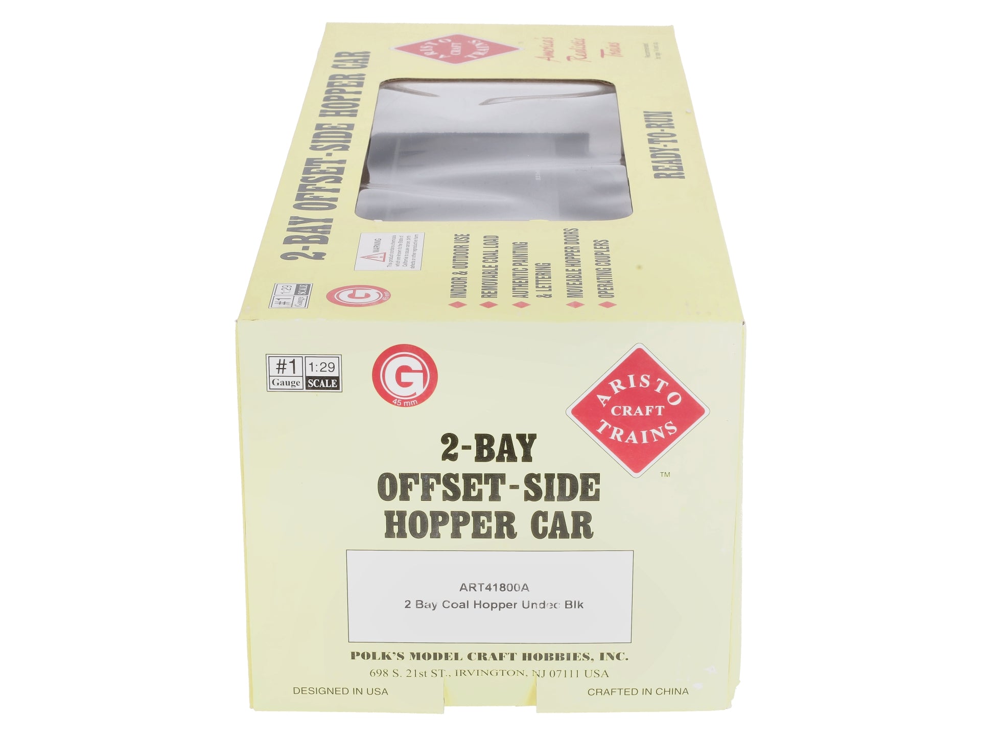 Aristo-Craft 41800 Undecorated 2-Bay Coal Hopper