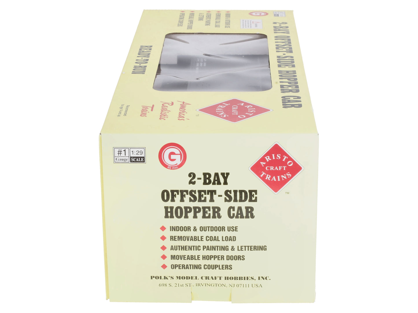 Aristo-Craft 41800 Undecorated 2-Bay Coal Hopper