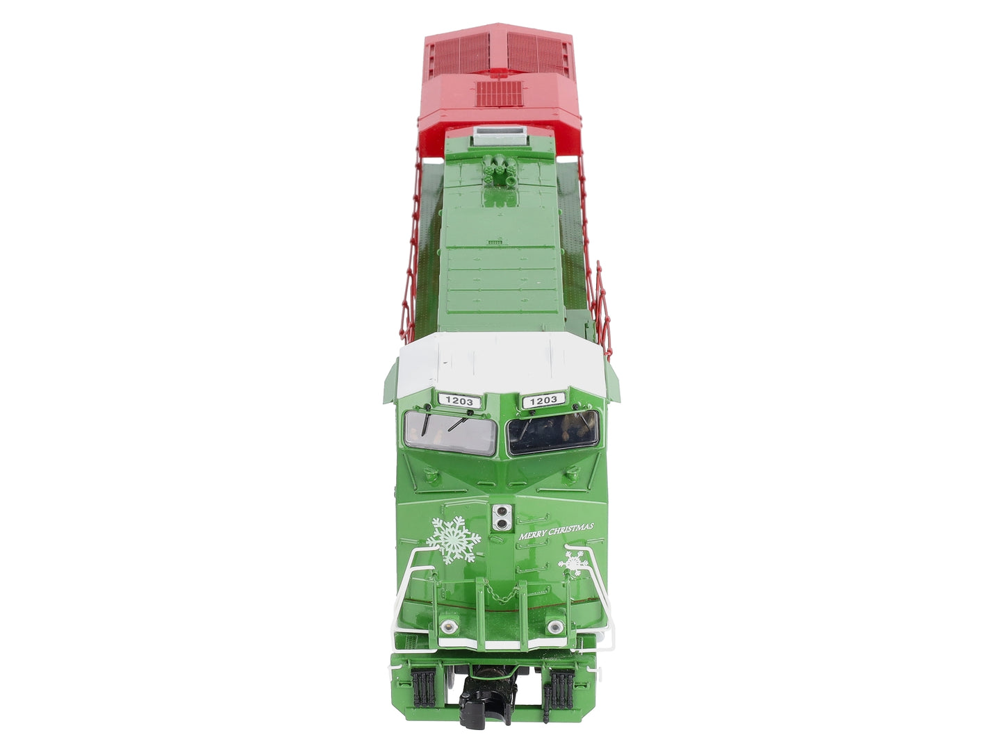 MTH 30-20523-1 Christmas ES44AC O Gauge Diesel Freight Train Set w/PS 3.0
