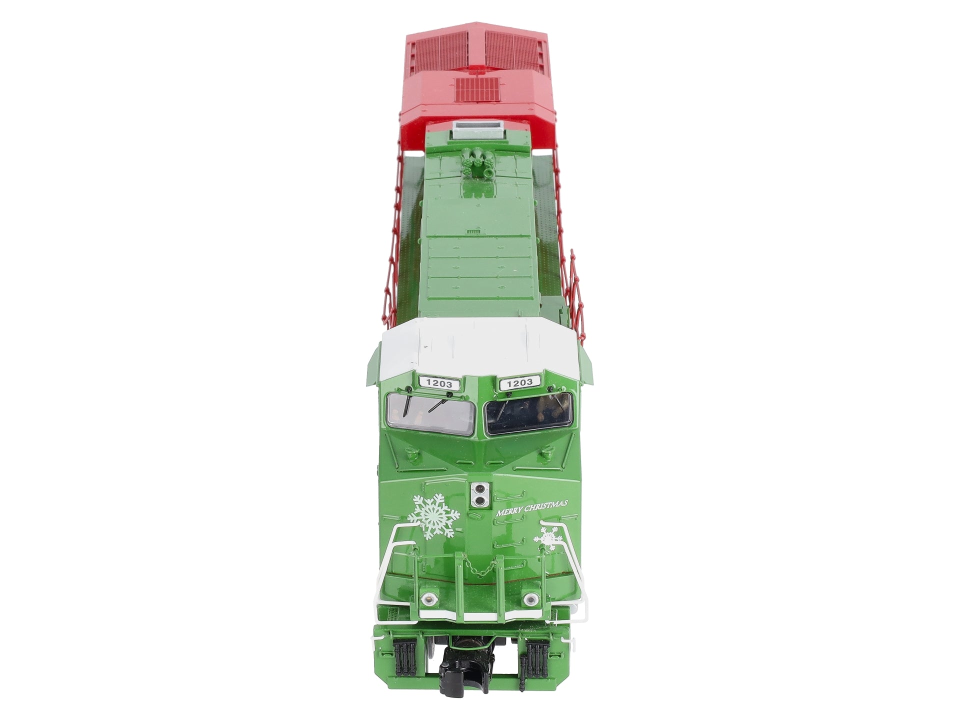 MTH 30-20523-1 Christmas ES44AC O Gauge Diesel Freight Train Set w/PS 3.0