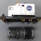 MTH 20-95239 O NASA 75' Depressed Flat Car with Crane Cab