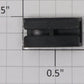 Aristo-Craft 11901-1 Black Plastic Insulator Rail Joiner