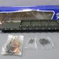 USA Trains R1829 G Great Northern Work Flat Car with Load (Dark Green)