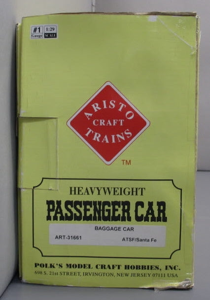 Aristo-Craft 31661 Santa Fe Heavyweight Baggage Car