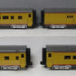 MTH 30-67438 O Union Pacific 60’ Streamlined ABS Passenger Set (Set of 4)
