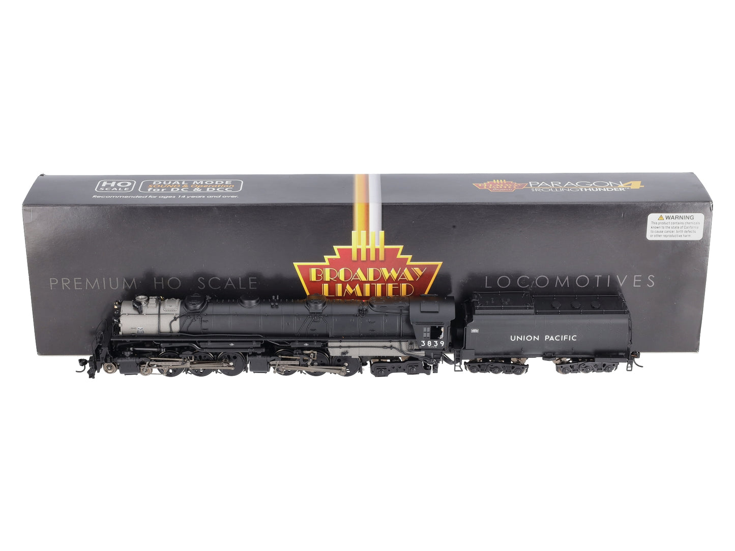 Broadway Limited 4807 HO UP Early Challenger CSA-2 Steam Loco w/ Paragon4 #3839