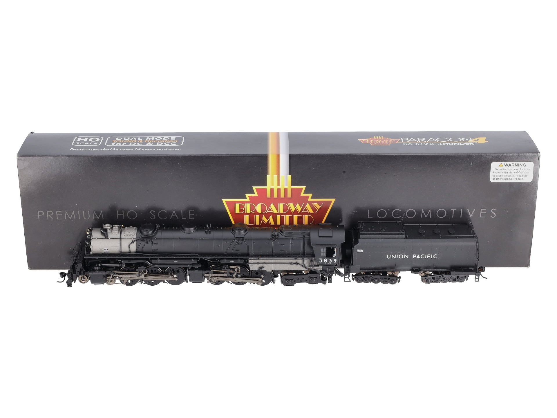 Broadway Limited 4807 HO UP Early Challenger CSA-2 Steam Loco w/ Paragon4 #3839