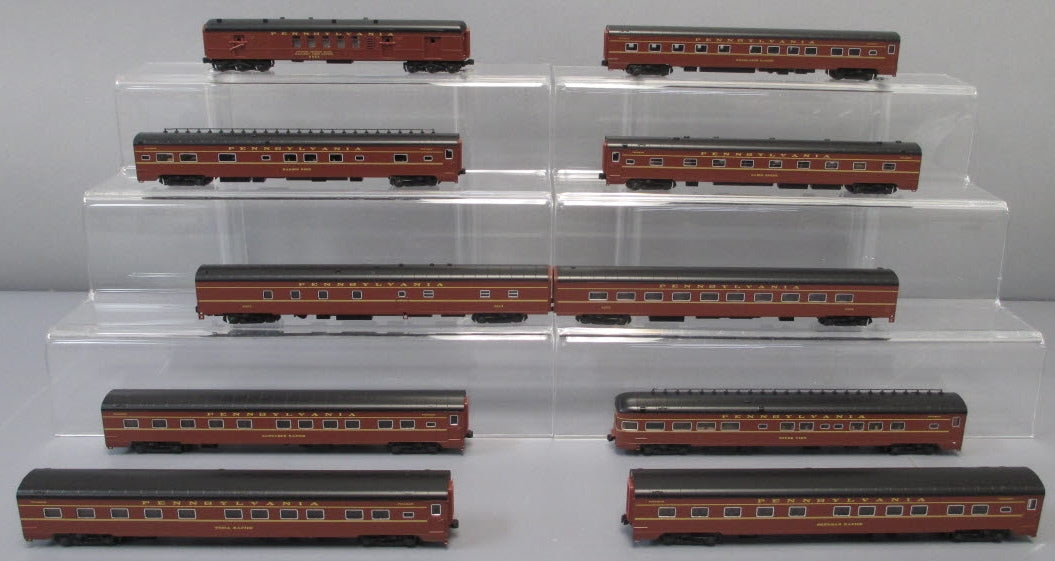 Kato 106069 N Kato RR Broadway Limited 10-Car Passenger Car Set