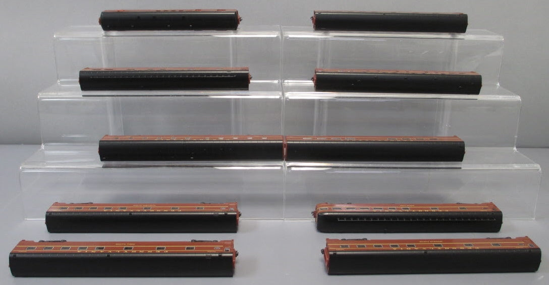 Kato 106069 N Kato RR Broadway Limited 10-Car Passenger Car Set