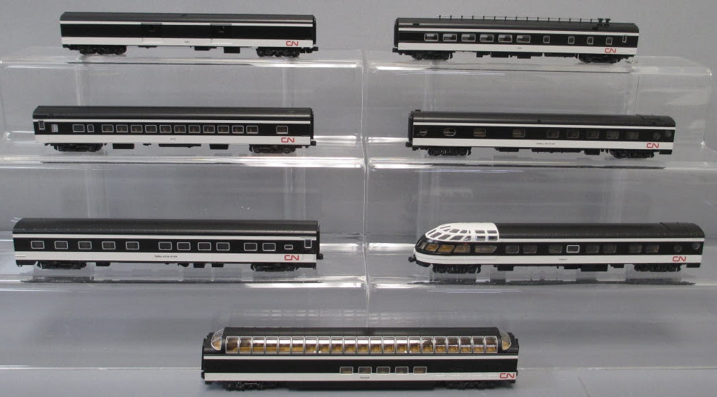 Kato 106-102 N Canadian National Transcontinental Passenger Car Set (Set of 7)
