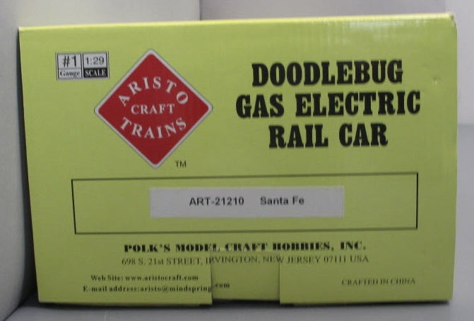 Aristo-Craft 21210 G Atchison Topeka Santa Fe Doodlebug with Lights