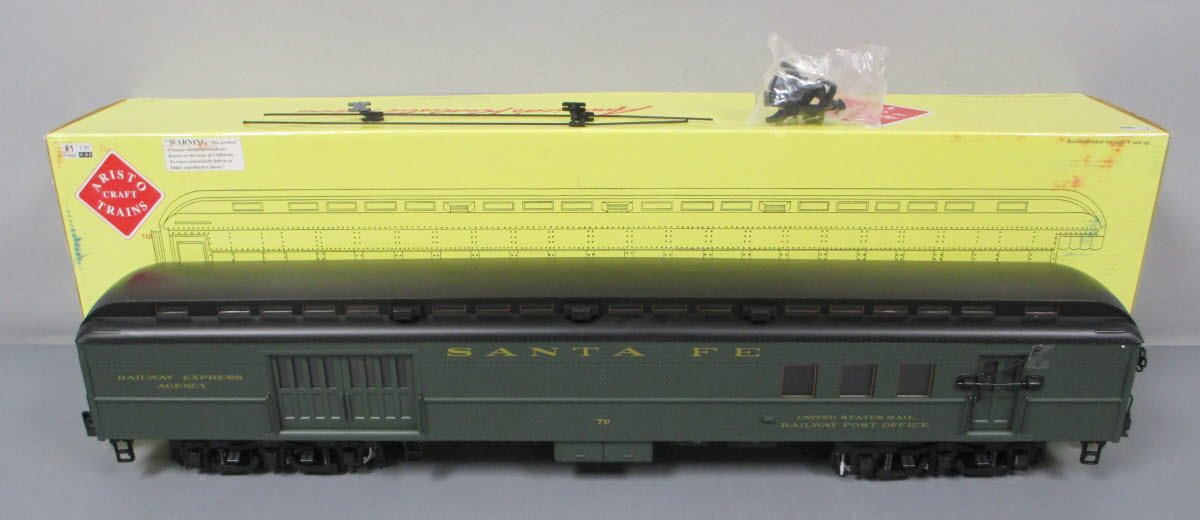 Aristo-Craft 31611 G AT&SF Heavyweight RPO Baggage Car