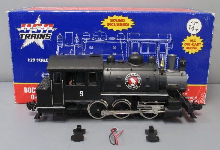 USA Trains 20069 G Great Northern Dockside 0-6-0T Steam Locomotive with Sound #9