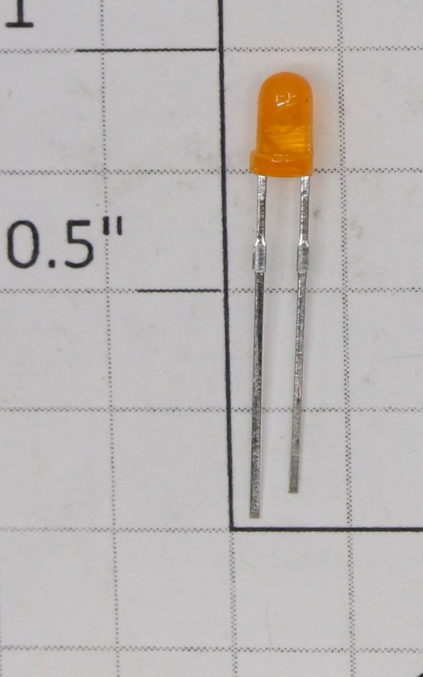 Miniatronics 12-131-03 Orange 3mm LED