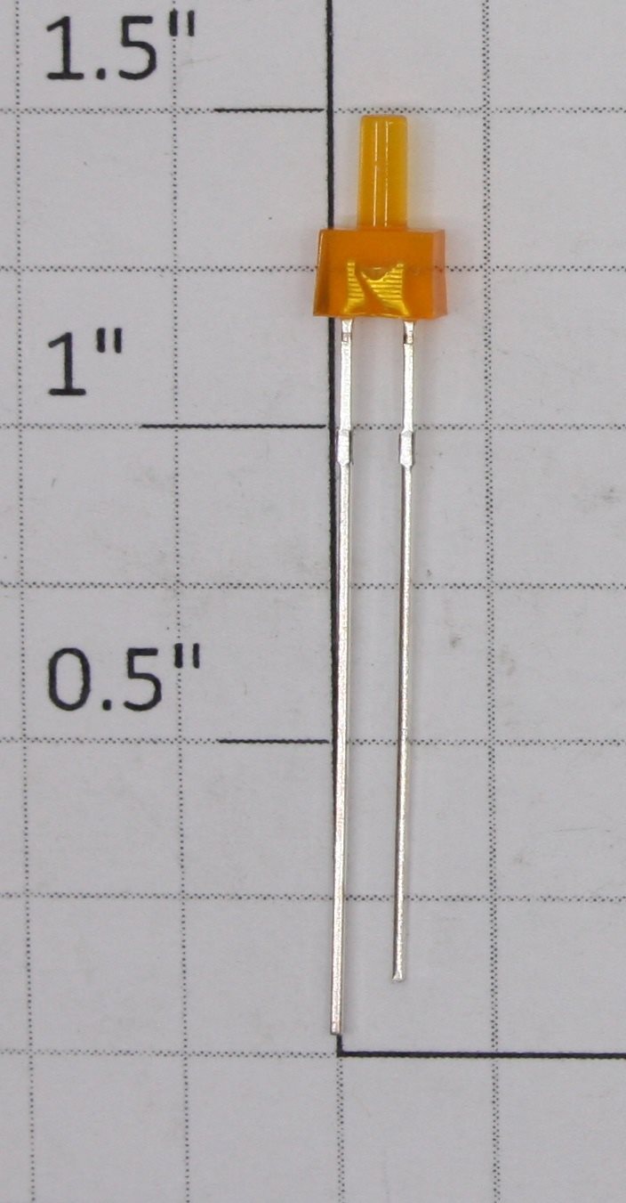 Miniatronics 12-825-05 Orange 2mm LED
