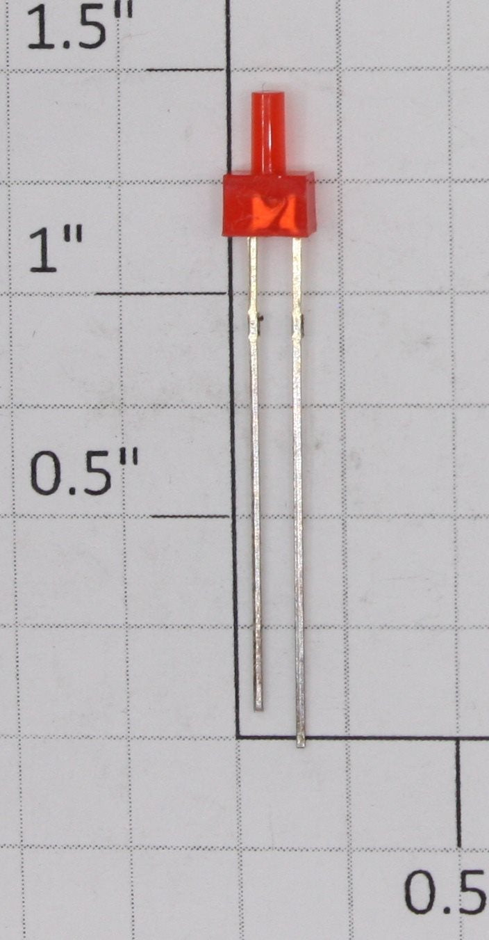 Miniatronics 12-825-05 Red 2mm LED