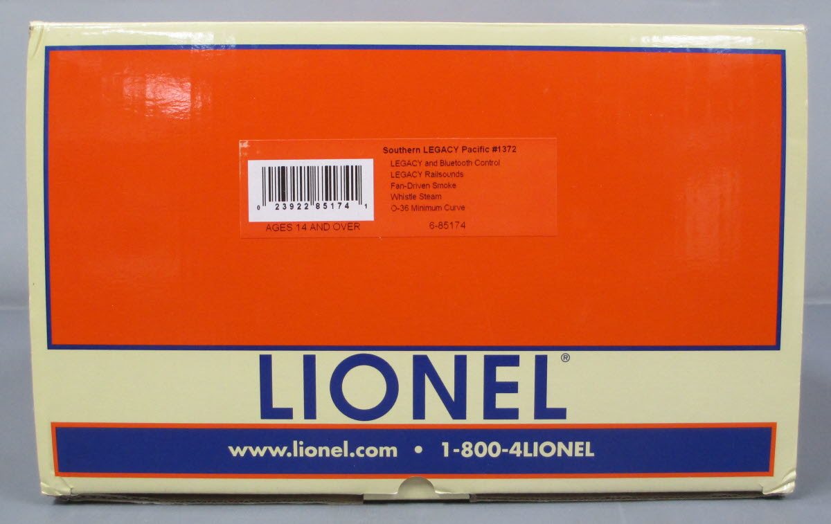 Lionel 6-85174 O Southern Legacy USRA Pacific Steam Locomotive #1372