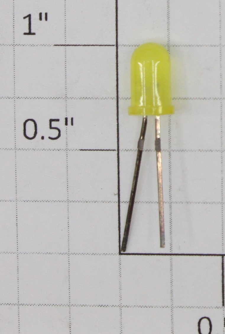 Miniatronics 12-510-05 Yellow Glow 5mm LED