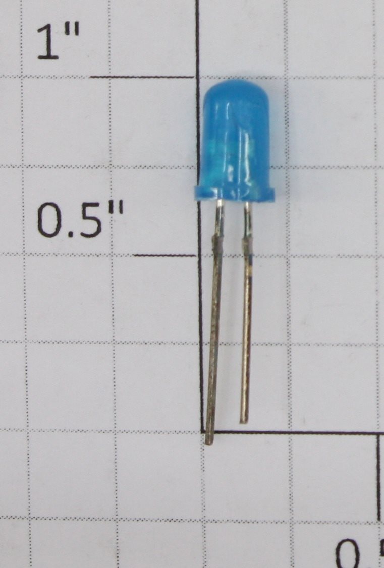 Miniatronics 12-510-05 Blue Glow 5mm LED