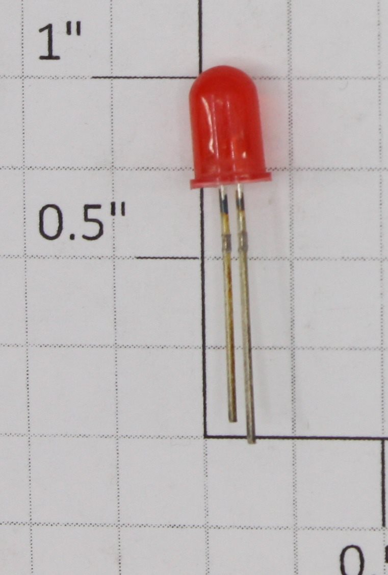 Miniatronics 12-510-05 Red Glow 5mm LED