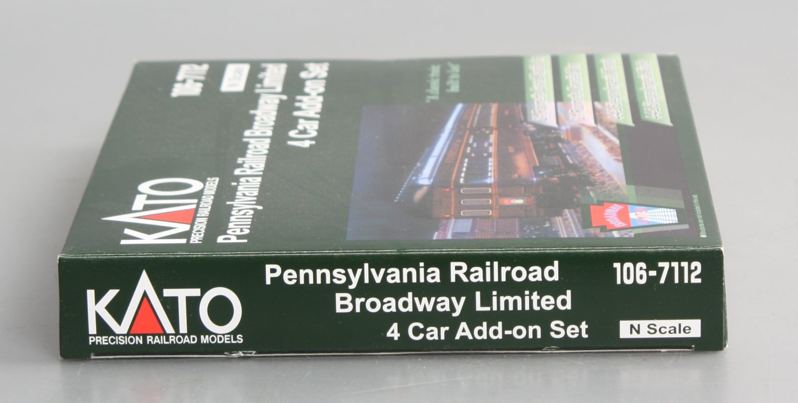 Kato 106-7112 N Pennsylvania Broadway Limited Add-On (Set of 4)