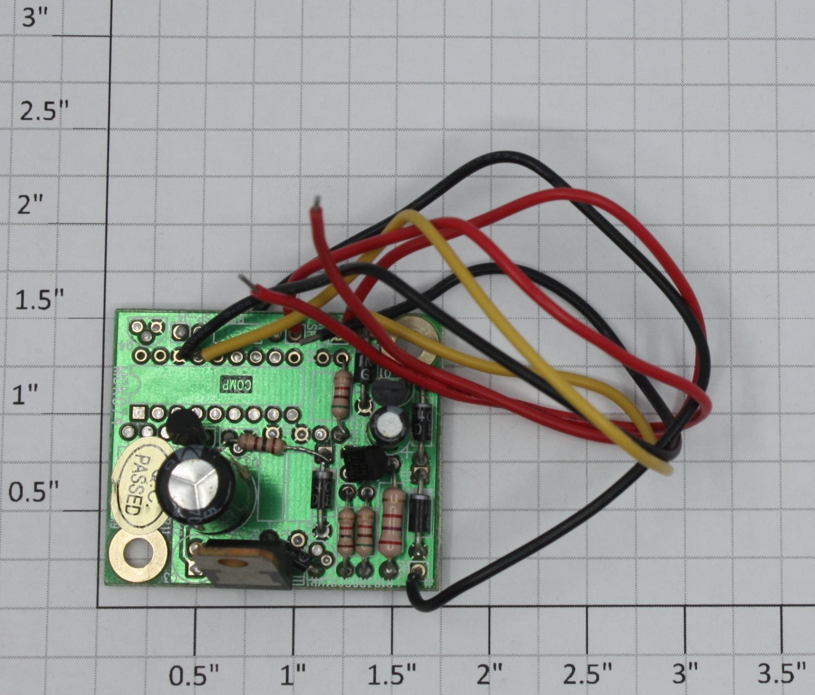 K-Line MDK-074 A-5 Tender Steam Whistle Sound PCB Circuit Board - Incomplete