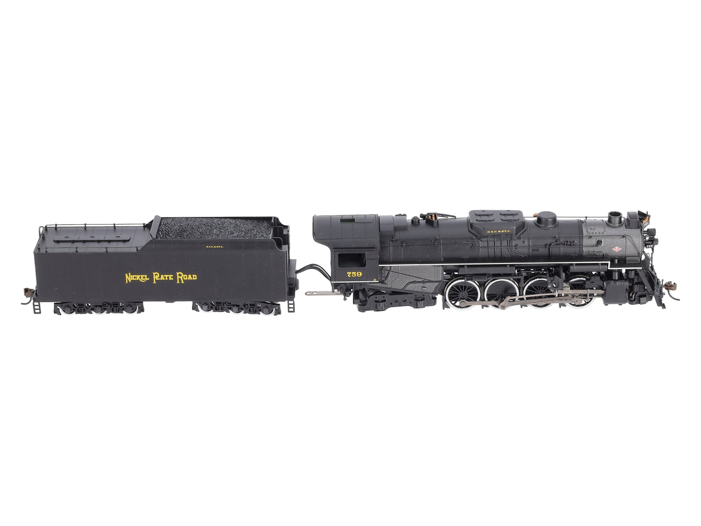 Bachmann 52404 HO Nickel Plate 2-8-4 Berkshire Steam Loco & Tender w/Sound & DCC