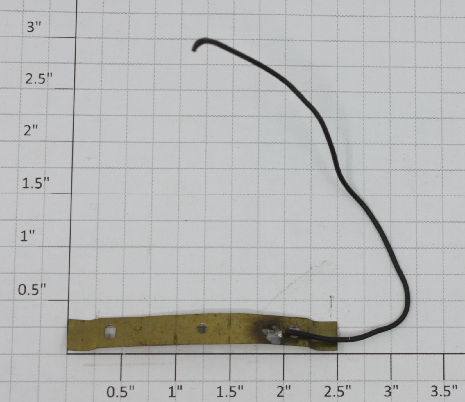 K-Line K2200-18A Brass Collector Pickup Outer Spring with Wire