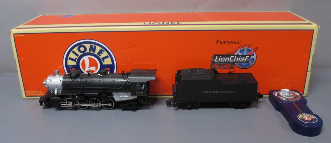Lionel 6-81297 PRR LionChief Plus 2-8-2 Mikado Steam Locomotive & Tender #9633