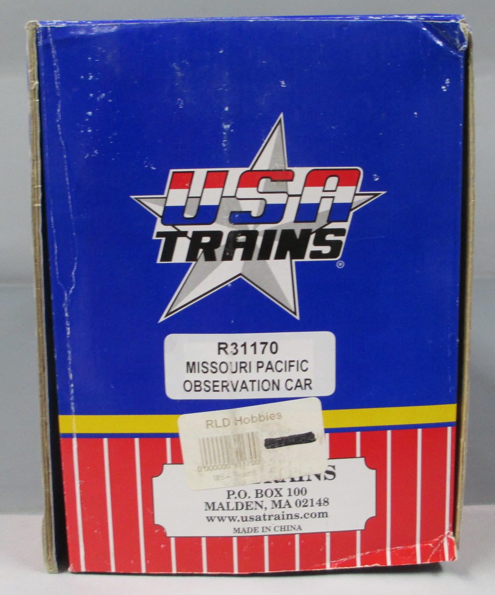 USA Trains R31170 G MP The Eagle Shrine Tower Corrugated Aluminum Observation