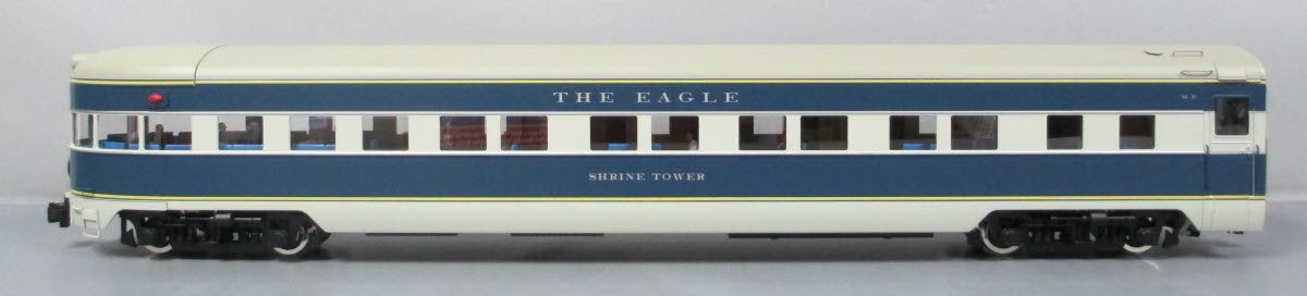 USA Trains R31170 G MP The Eagle Shrine Tower Corrugated Aluminum Observation
