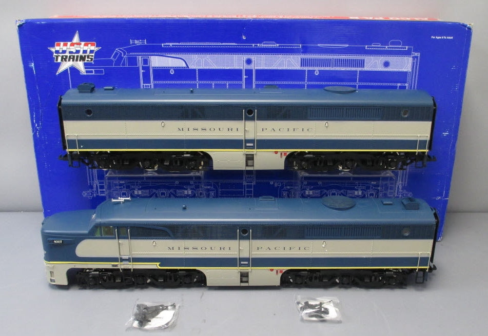 USA Trains 22411 G Missouri Pacific ALCO PA-1 & PB-1 Diesel Locomotive Set