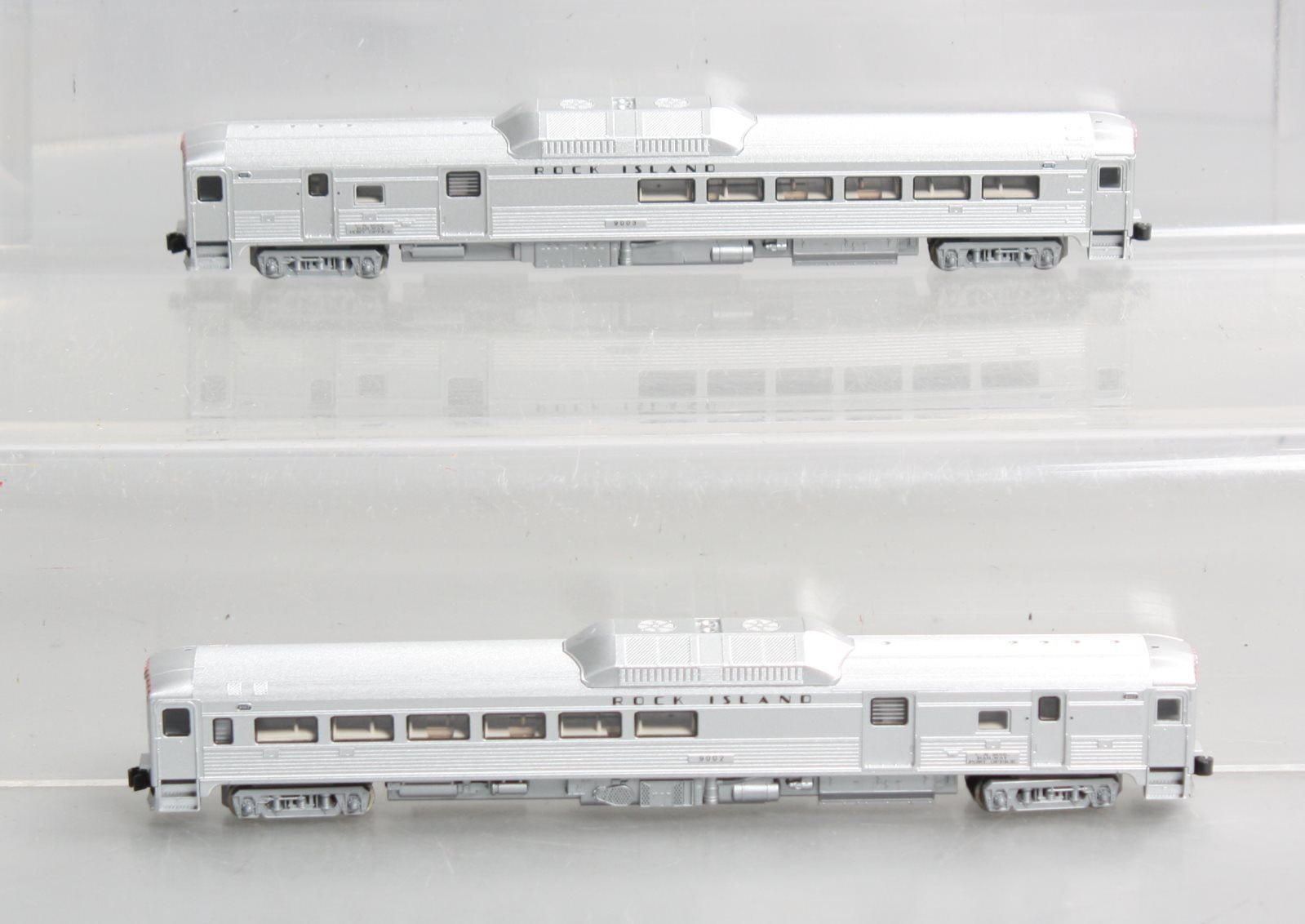 Kato 106-3013 N Scale Rock Island RDC3 Diesel Set #9002/#9003