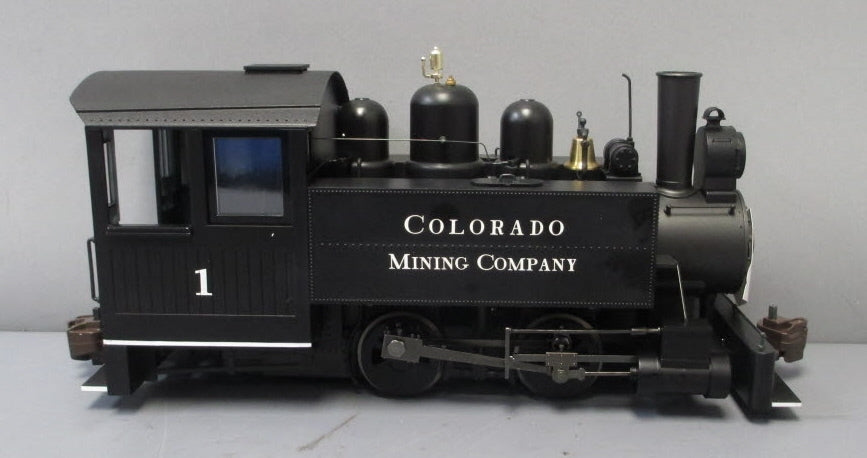 Bachmann 82596 G Scale Colorado Mining 0-4-0 Side Tank Porter #1