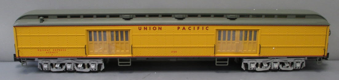 Aristo-Craft 31658 G Scale UP Standard Heavyweight Baggage Car - Metal Wheels