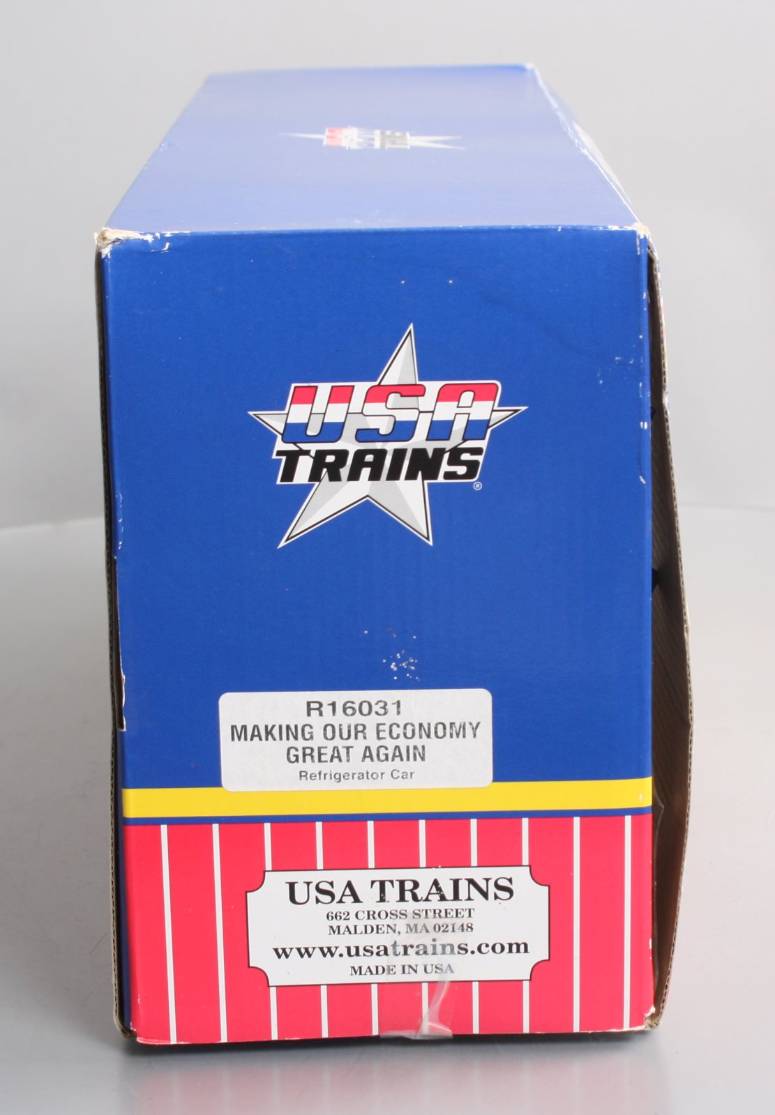 USA Trains R16031 G Making Our Economy Great Again Presidential Boxcar