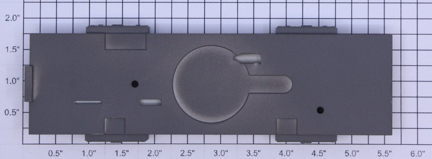 American Flyer 48979-10 Gray Passenger Car Underframe Detail
