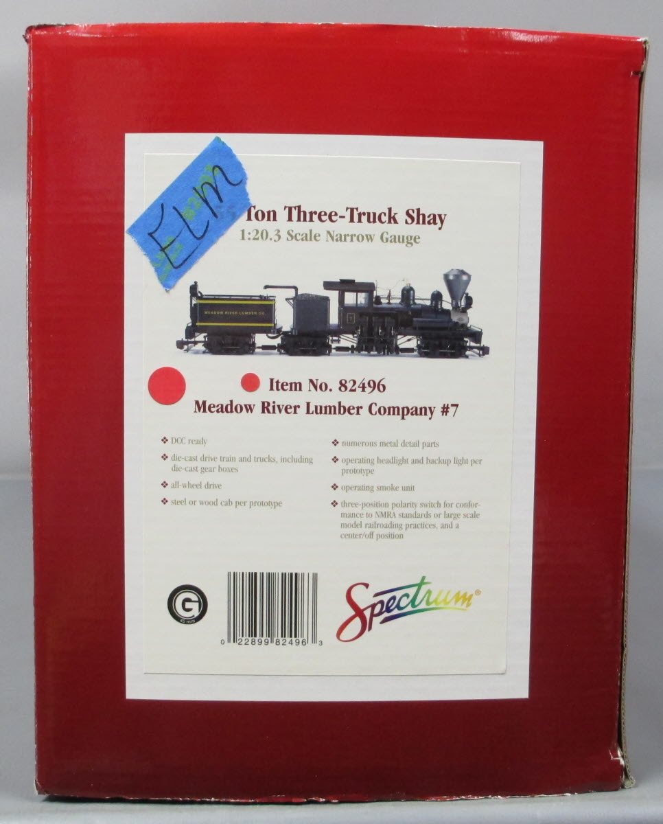 Bachmann 82496 Meadow River 3-Truck Shay #7