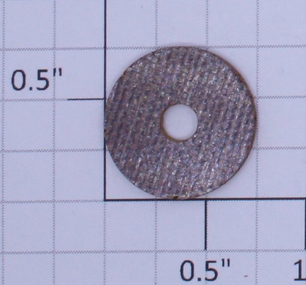 Dorfan #50 Fiber Washer ID:11/64" x 47/64" x 1/16