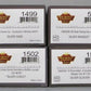 Broadway Limited 1549 HO California Zephyr 11-Car Mixed Set