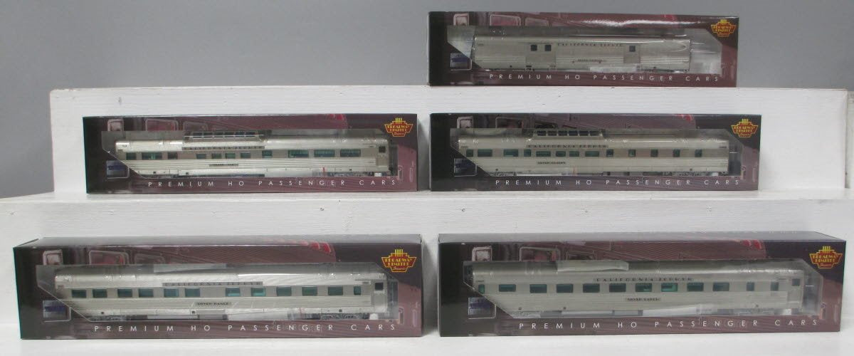 Broadway Limited 1549 HO California Zephyr 11-Car Mixed Set